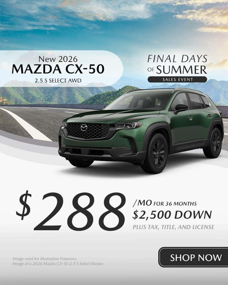 New 2026 MAZDA CX-50