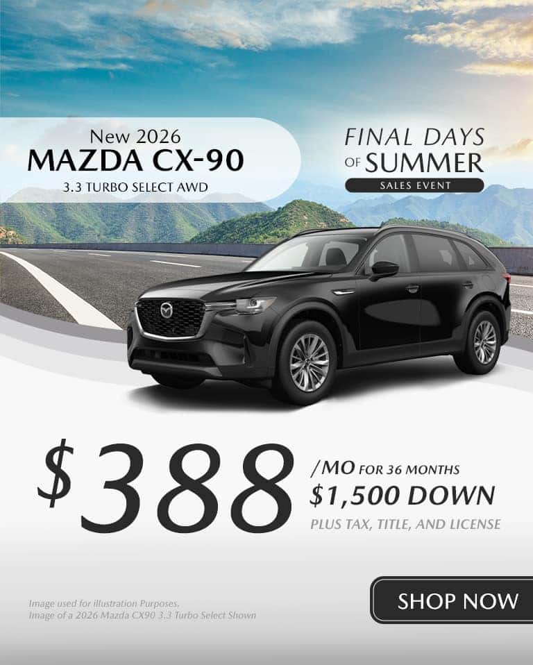 New 2026 MAZDA CX-90 