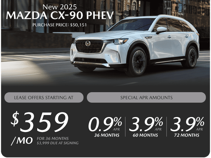 New 2025 MAZDA CX-90 PHEV