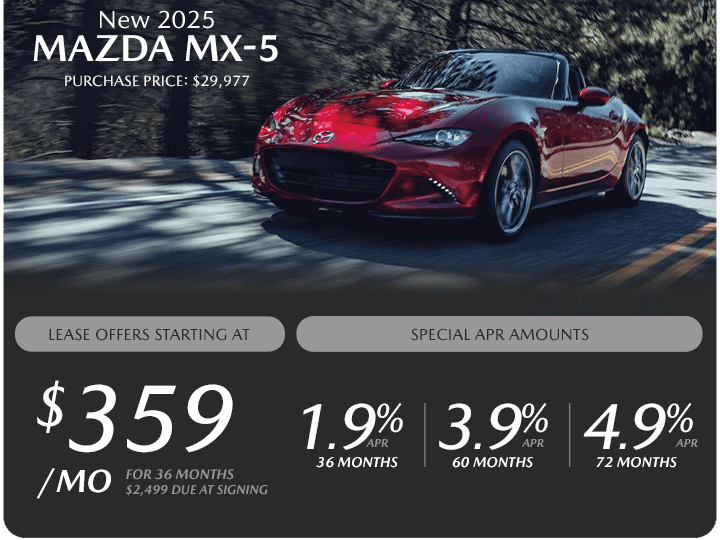 New 2025 MAZDA MX-5