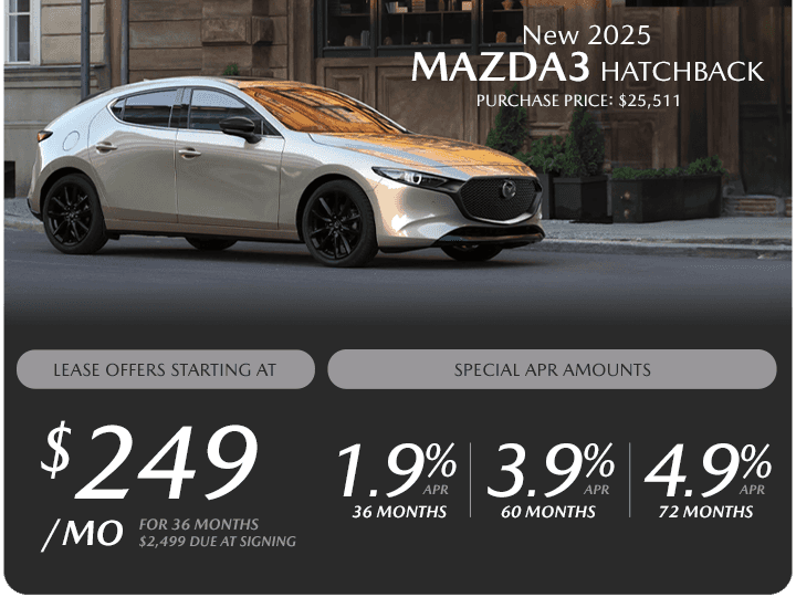 New 2025 MAZDA3 Hatchback