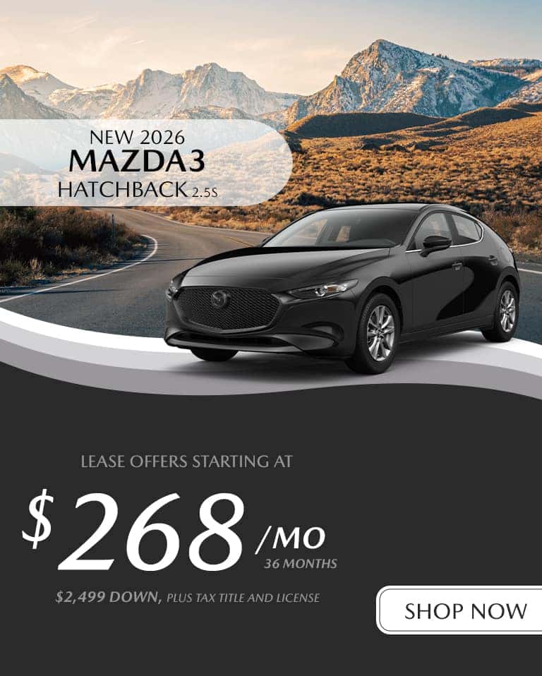 New 2026 MAZDA3 Hatchback