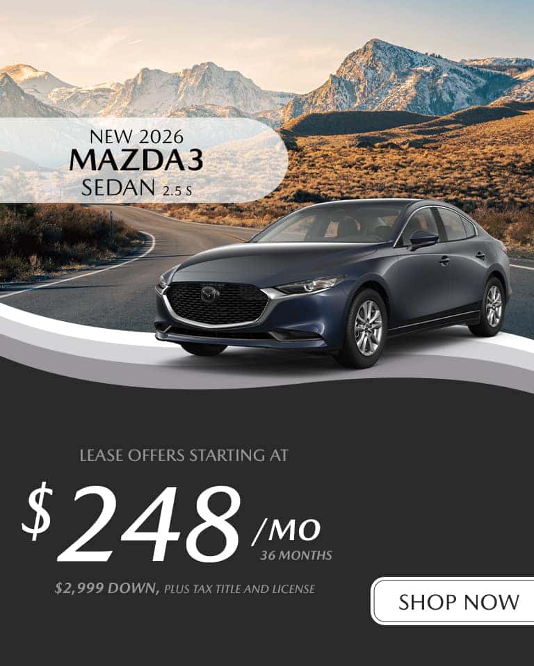 New 2026 MAZDA3 Sedan