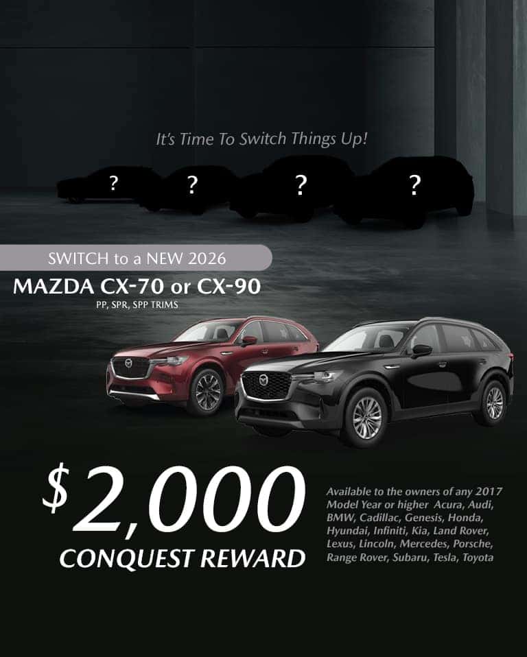 New 2026 MAZDA CX-90 & CX-70