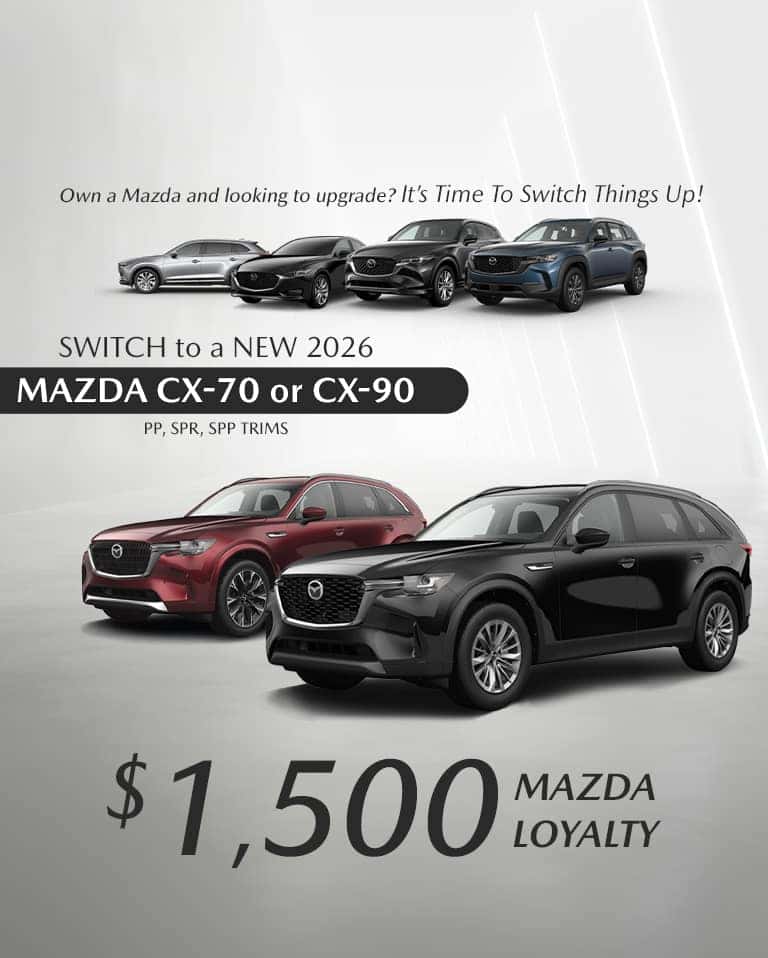 New 2026 MAZDA CX-90 & CX-70