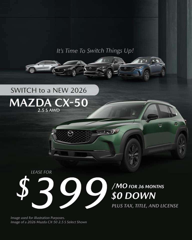 New 2026 MAZDA CX-50