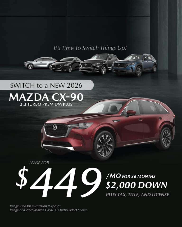 New 2026 MAZDA CX-90 