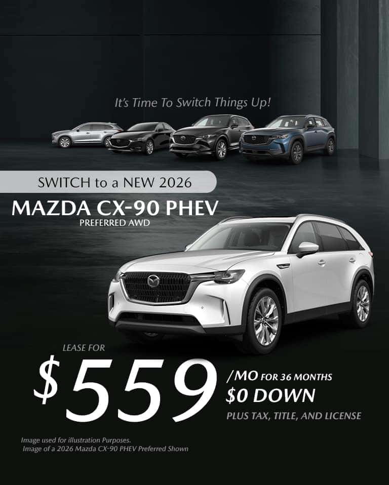 New 2026 MAZDA CX-90 PHEV