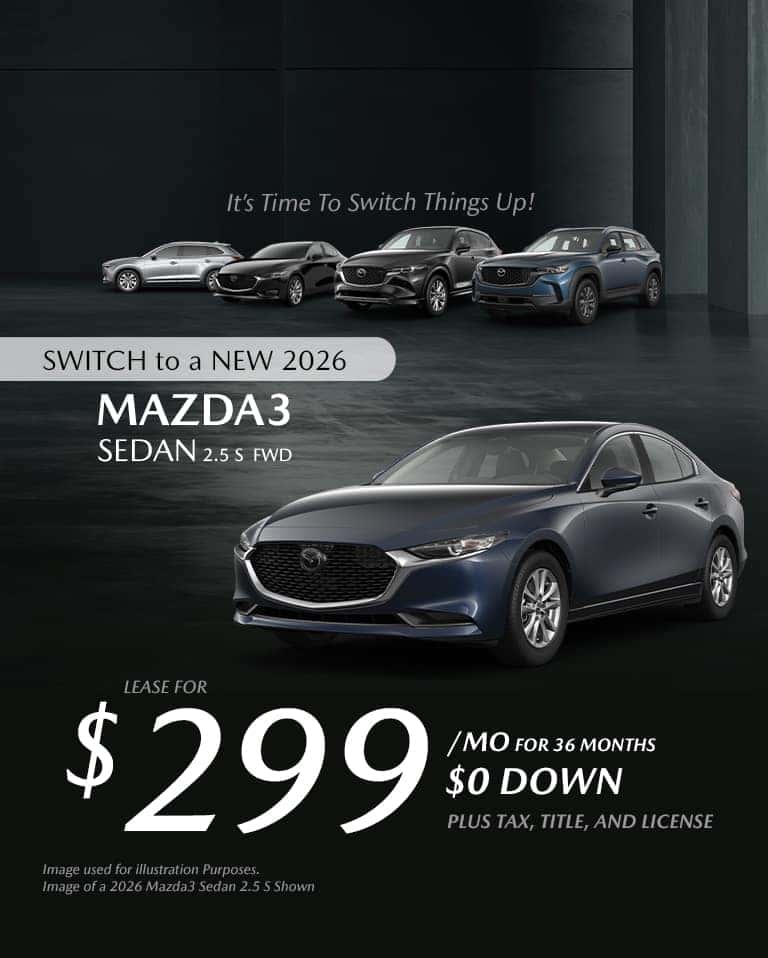 New 2026 MAZDA3 Sedan
