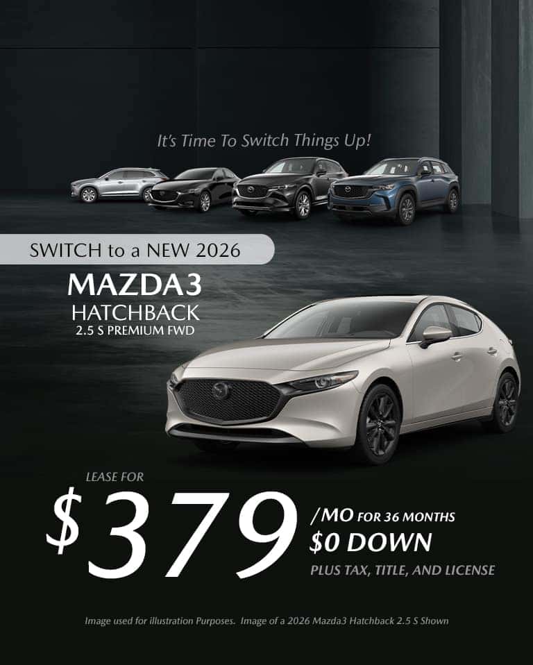 New 2026 MAZDA3 Hatchback