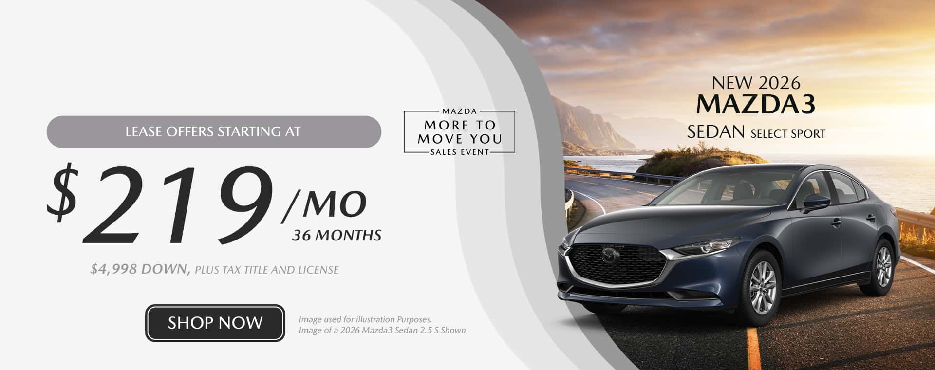 2026 Mazda3 Slide