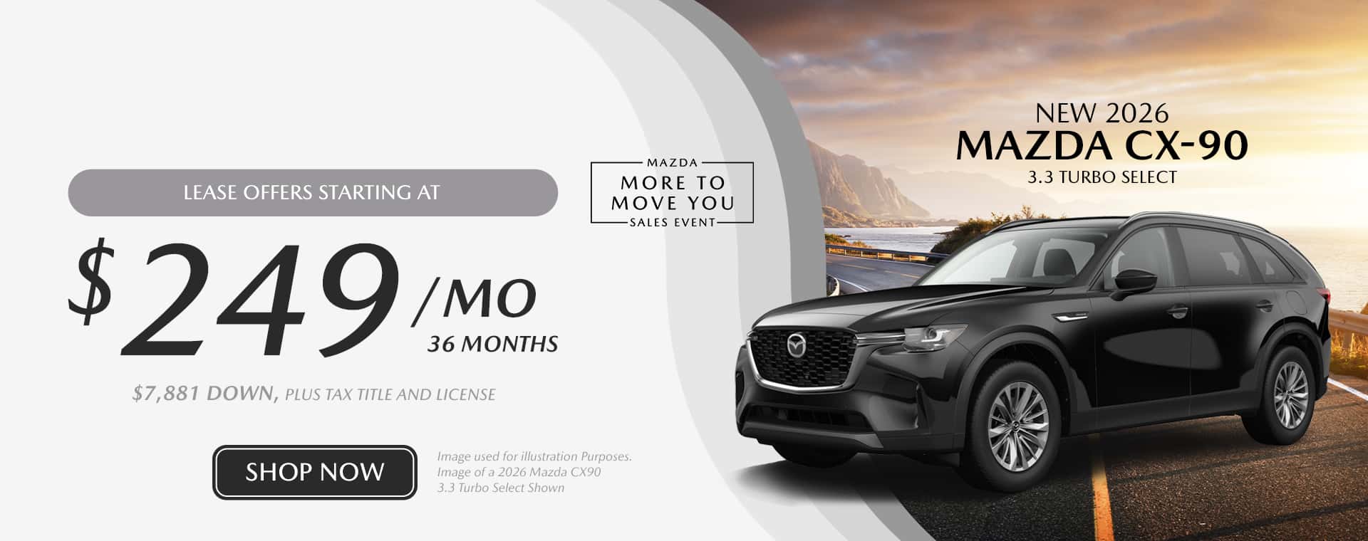 2026 Mazda CX90 Slide