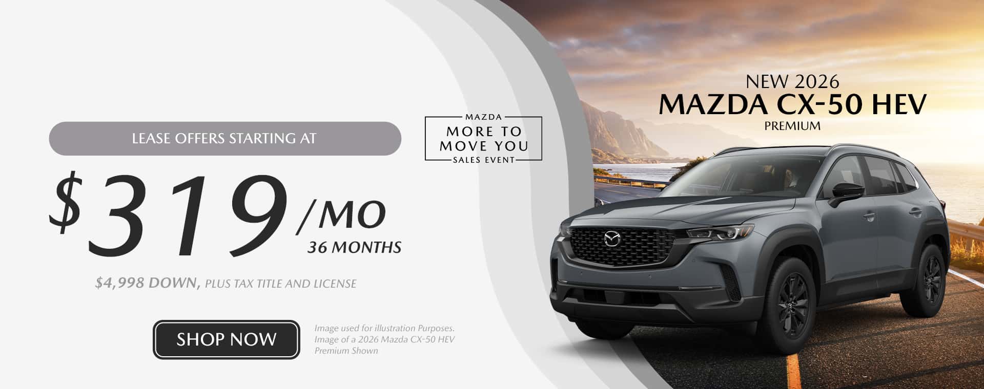 2026 Mazda CX50 HEV Slide