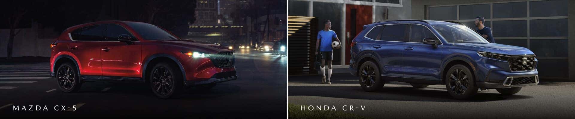 Compare The 2025 Mazda CX-5 Vs. Honda CR-V
