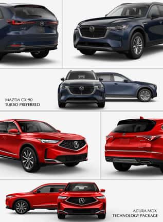 Mazda CX-90 vs. Acura MDX: Trim Levels