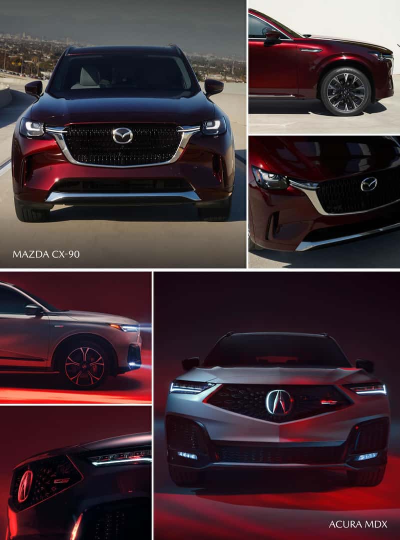 Mazda CX-90 vs. Acura MDX: Specs, Performance & MPG