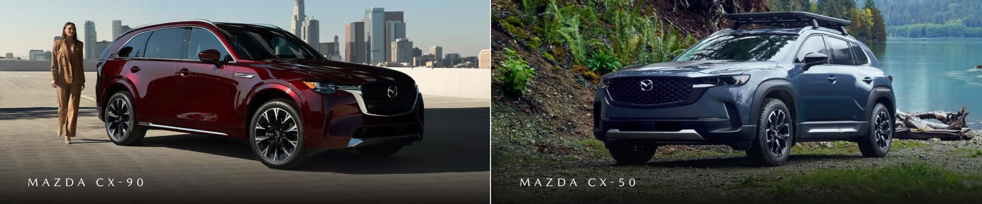 2025 Mazda CX-90 Vs. 2024 Mazda CX-50