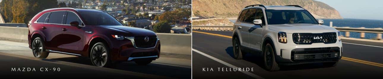 Mazda CX-90 Vs. Kia Telluride Comparison: Specs, Dimensions & More