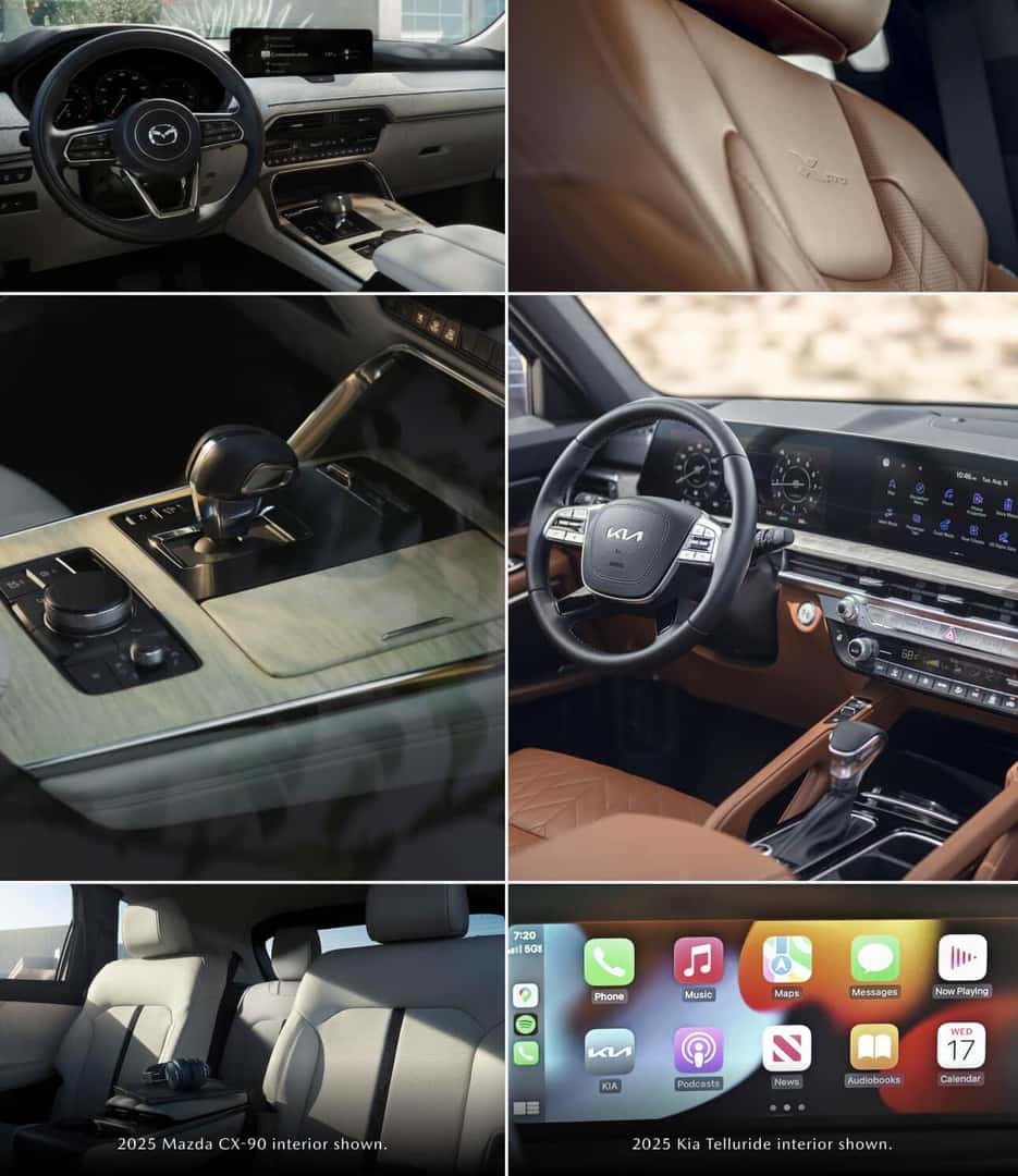 Mazda CX-90 Interior Features