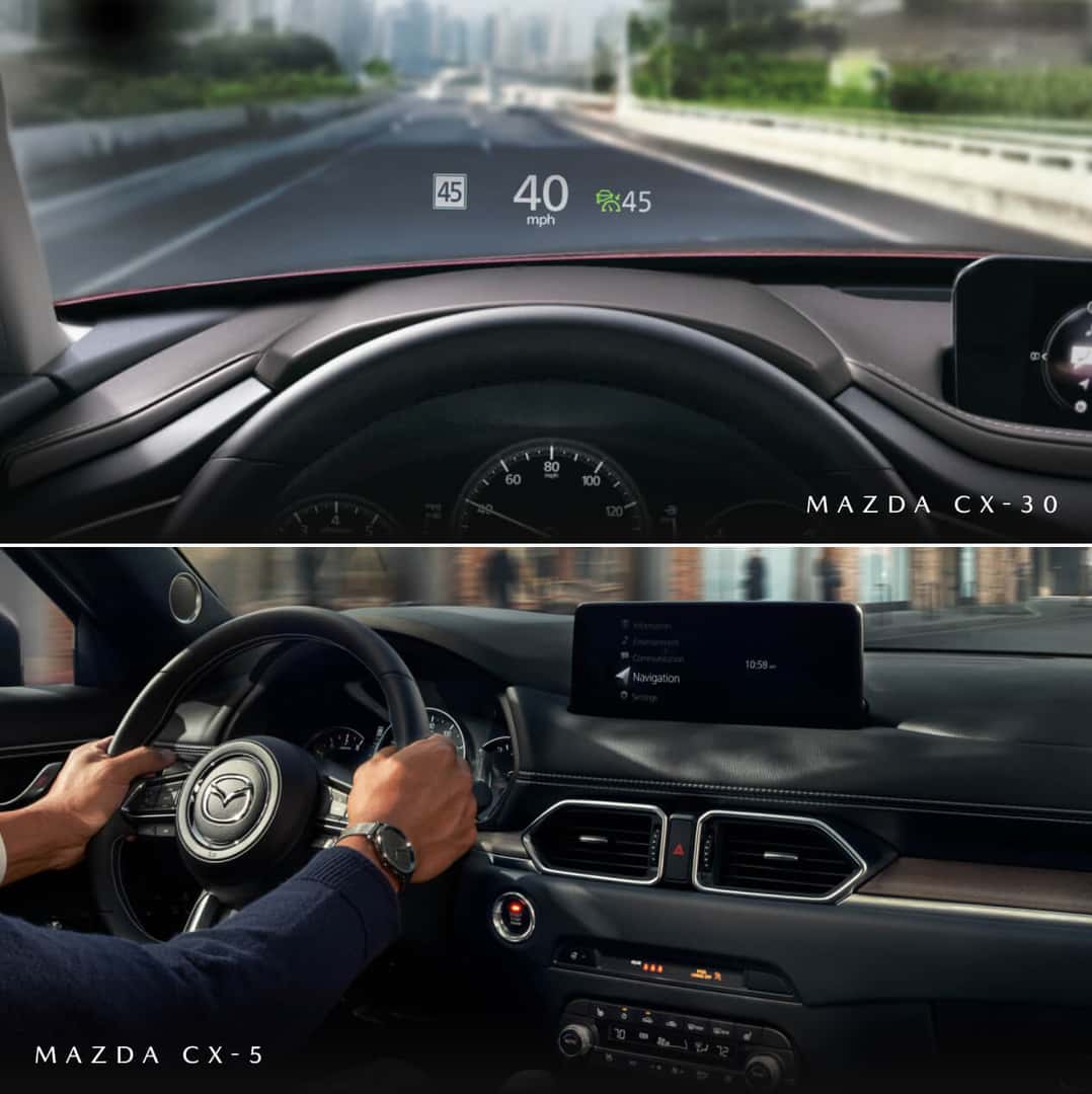 Mazda CX-30 vs. Mazda CX-5 Safety Comparison