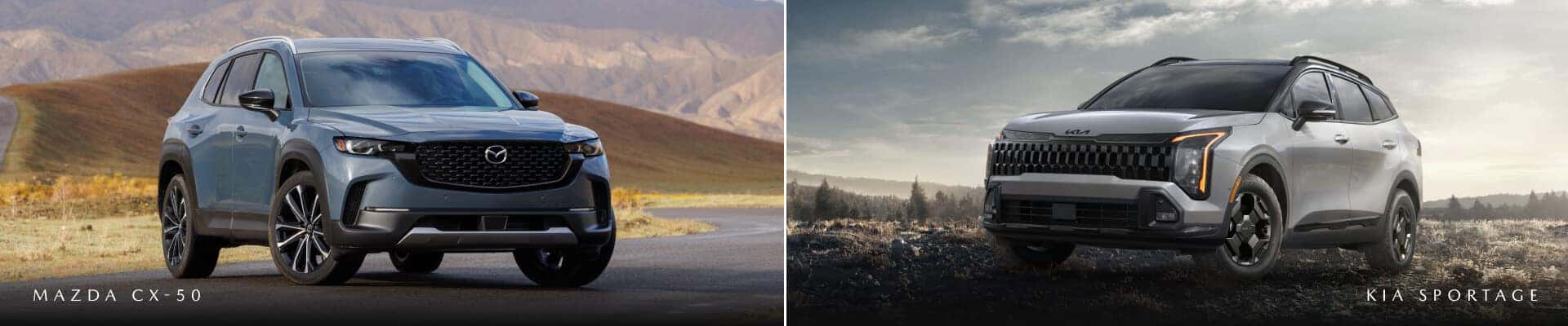 Mazda CX-50 Vs. Kia Sportage