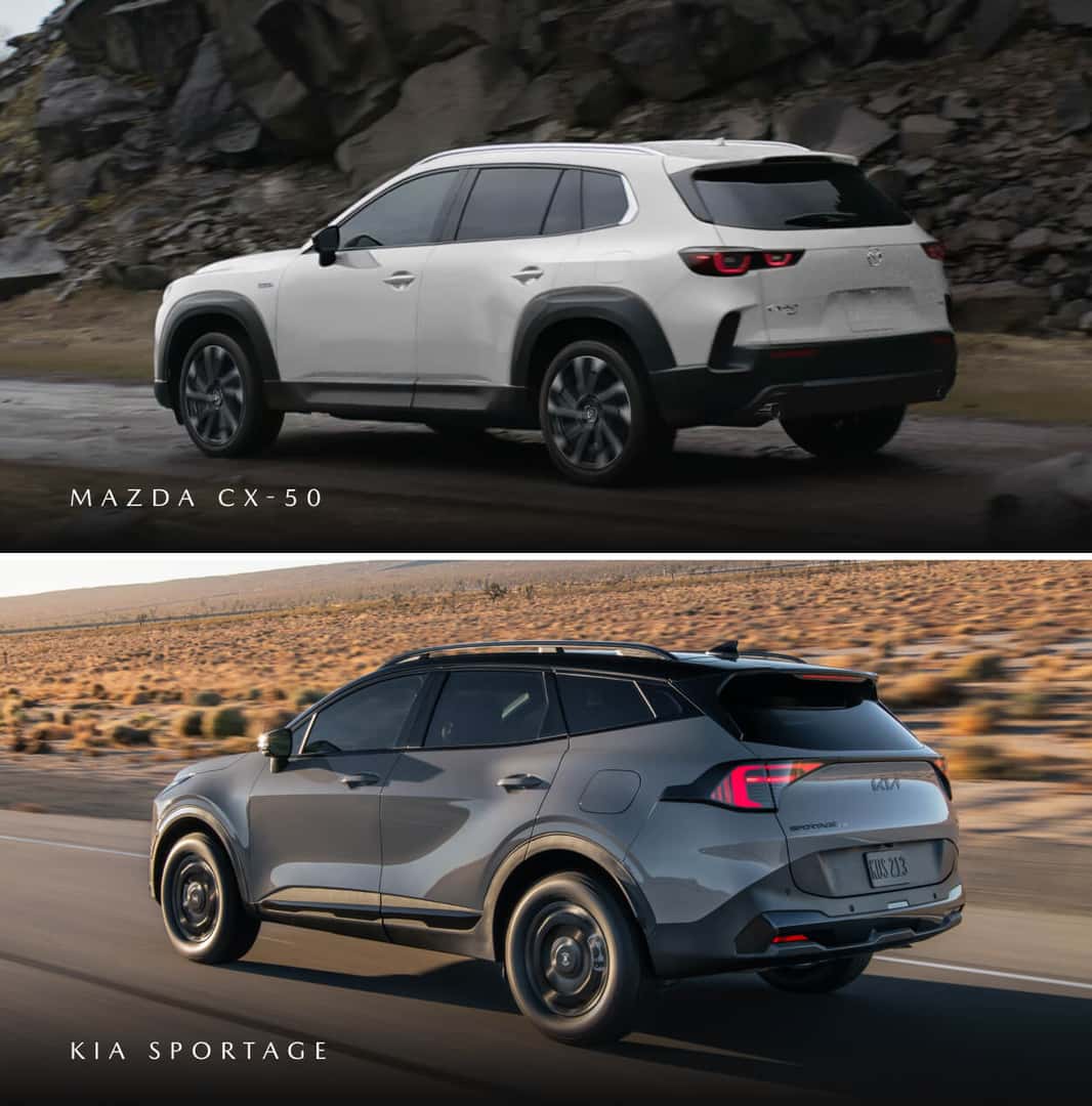 Kia Sportage vs. Mazda CX-50 Specs