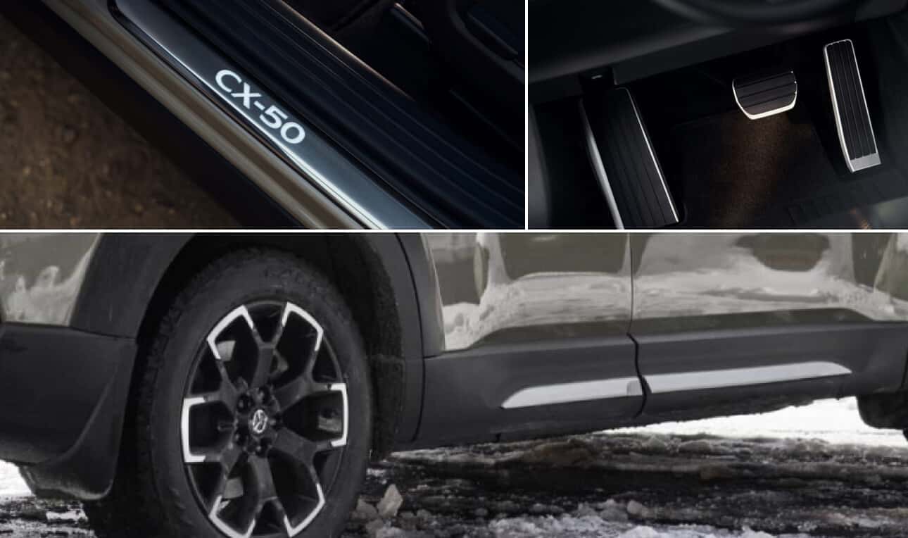 Mazda CX-50 Exterior Accessories & Interior Components