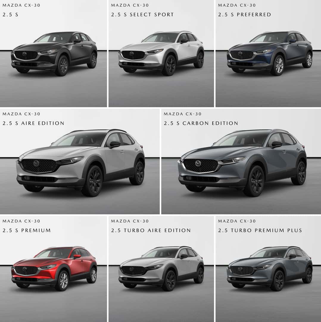 Explore the 2026 Mazda CX-30 Lineup