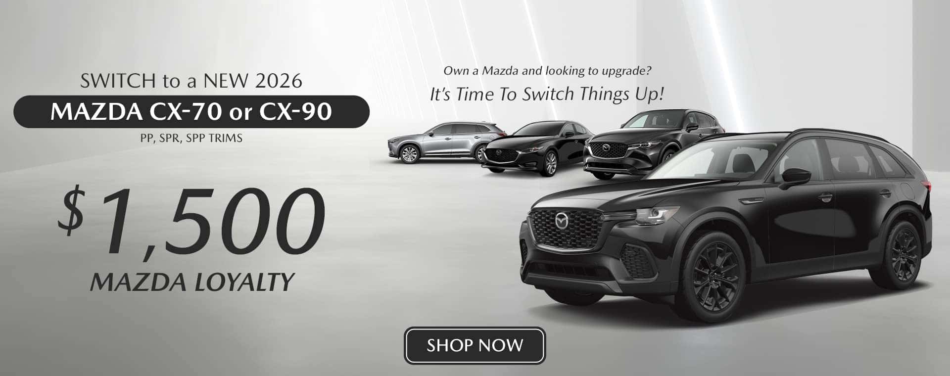 CX70 CX90 Loyalty Slide