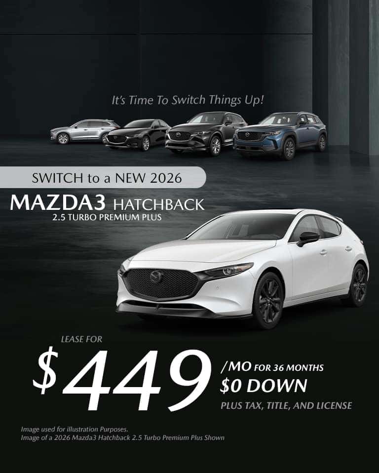 New 2026 MAZDA3 Hatchback