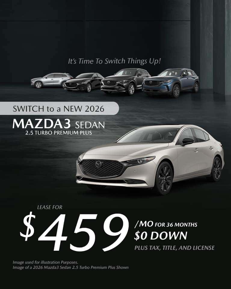 New 2026 MAZDA3 Sedan
