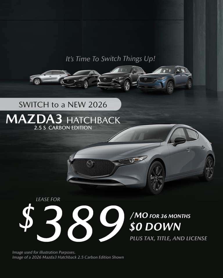 New 2026 MAZDA3 Hatchback