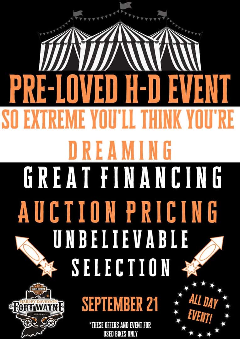 Harley-Davidson Pre-Loved Event