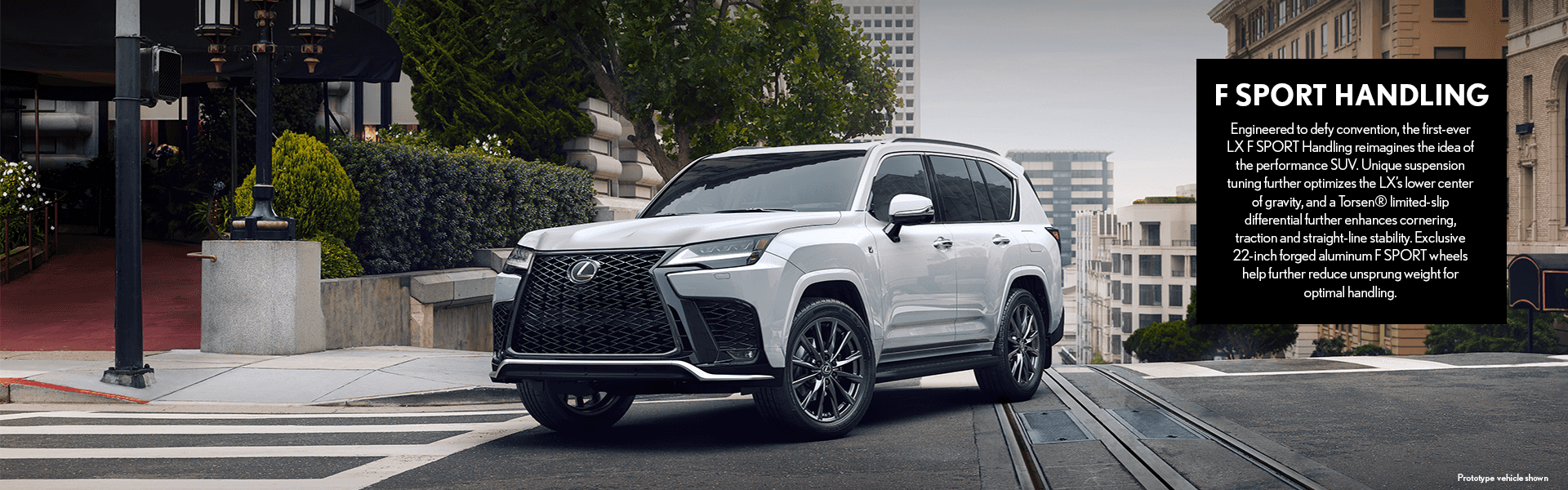 Lexus LX F Sport Handling
