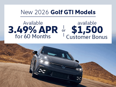 2026 Golf GTI Finance Offer