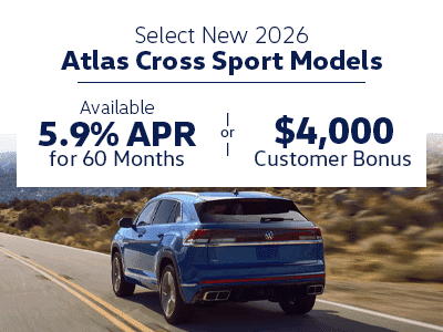 2026 Atlas Cross Sport Finance Offer