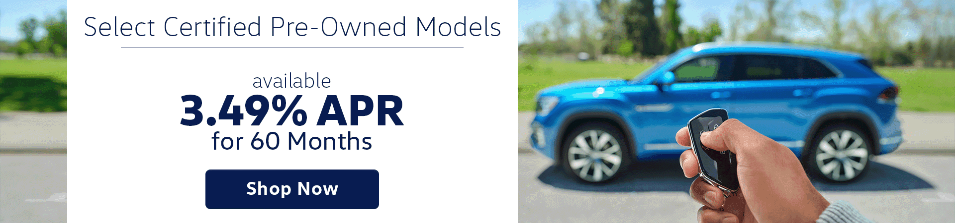 certified pre-owned purchase offer