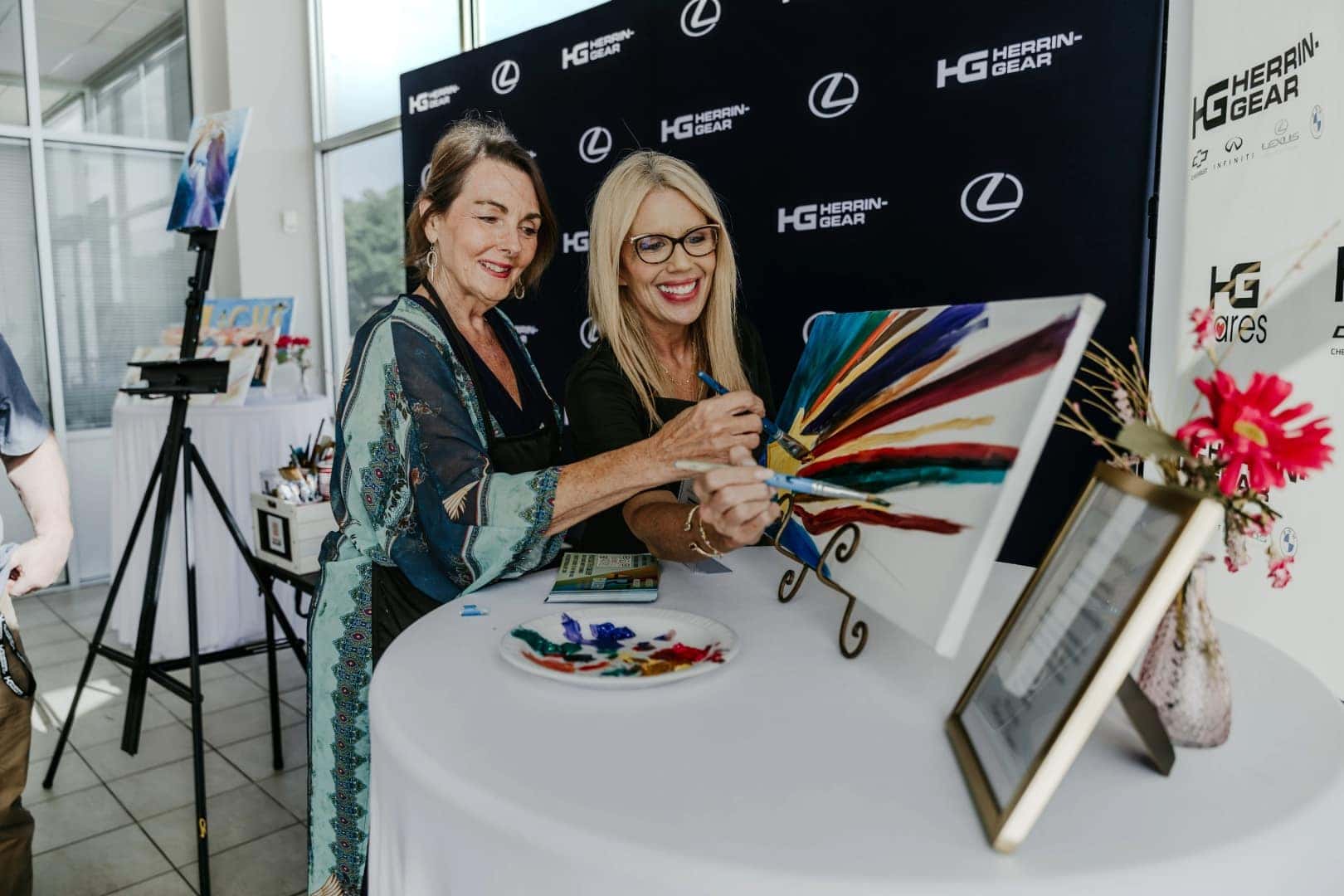 Paint with Purpose at Herrin-Gear Lexus