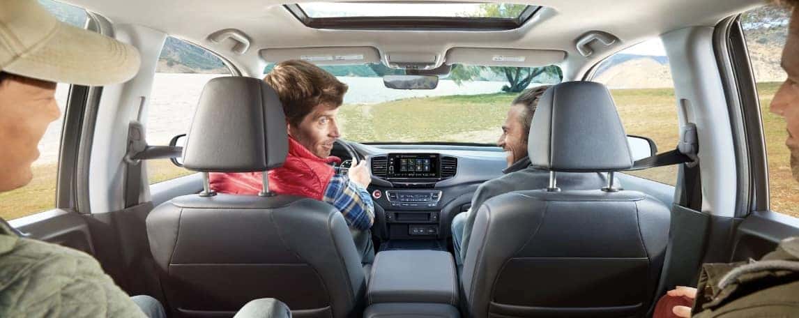Interior of 2025 Honda Ridgeline for sale near New Orleans, LA