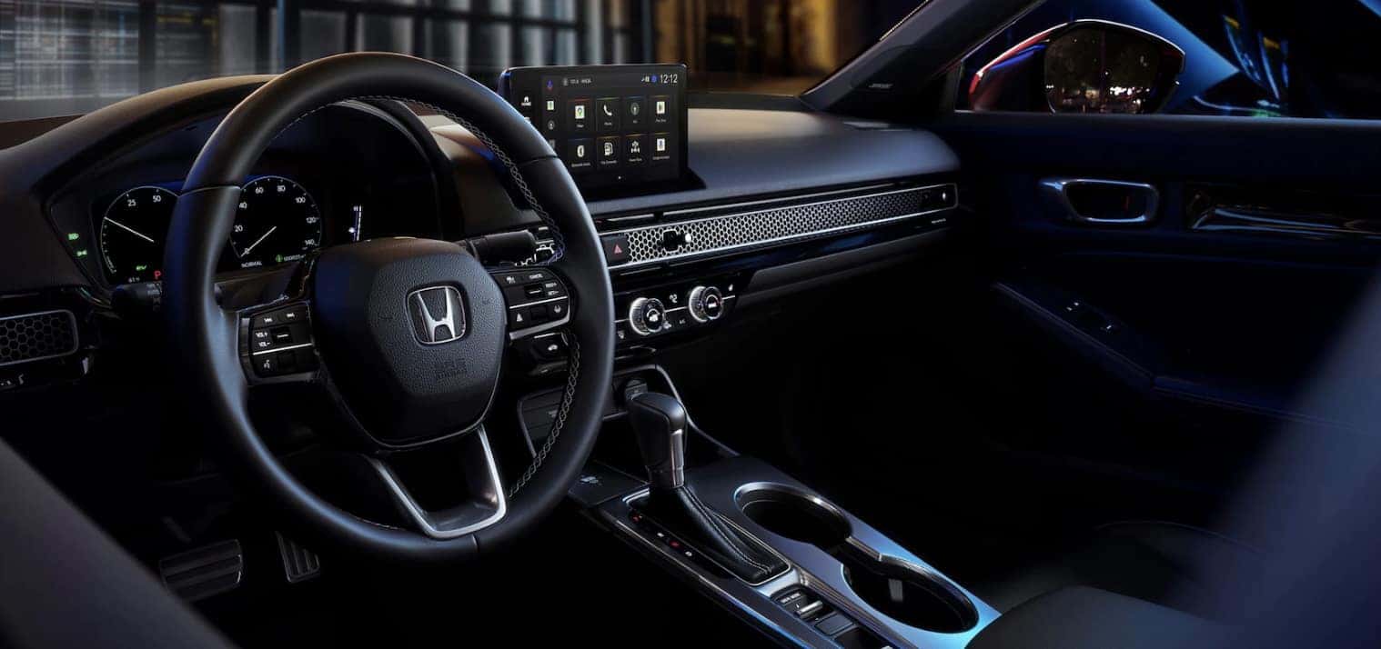 Interior of new 2026 Honda Civic for sale near Hammond, LA