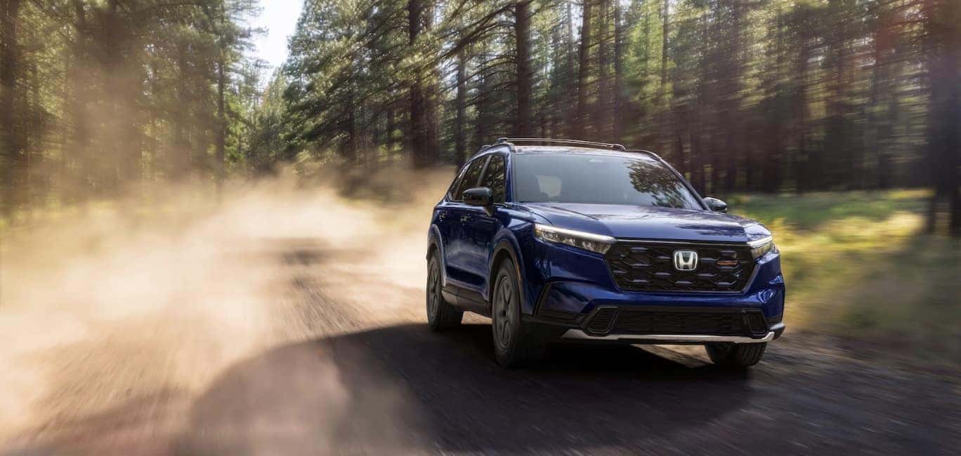 Canyon River Blue Metallic 2026 Honda CR-V for sale in Covington, LA