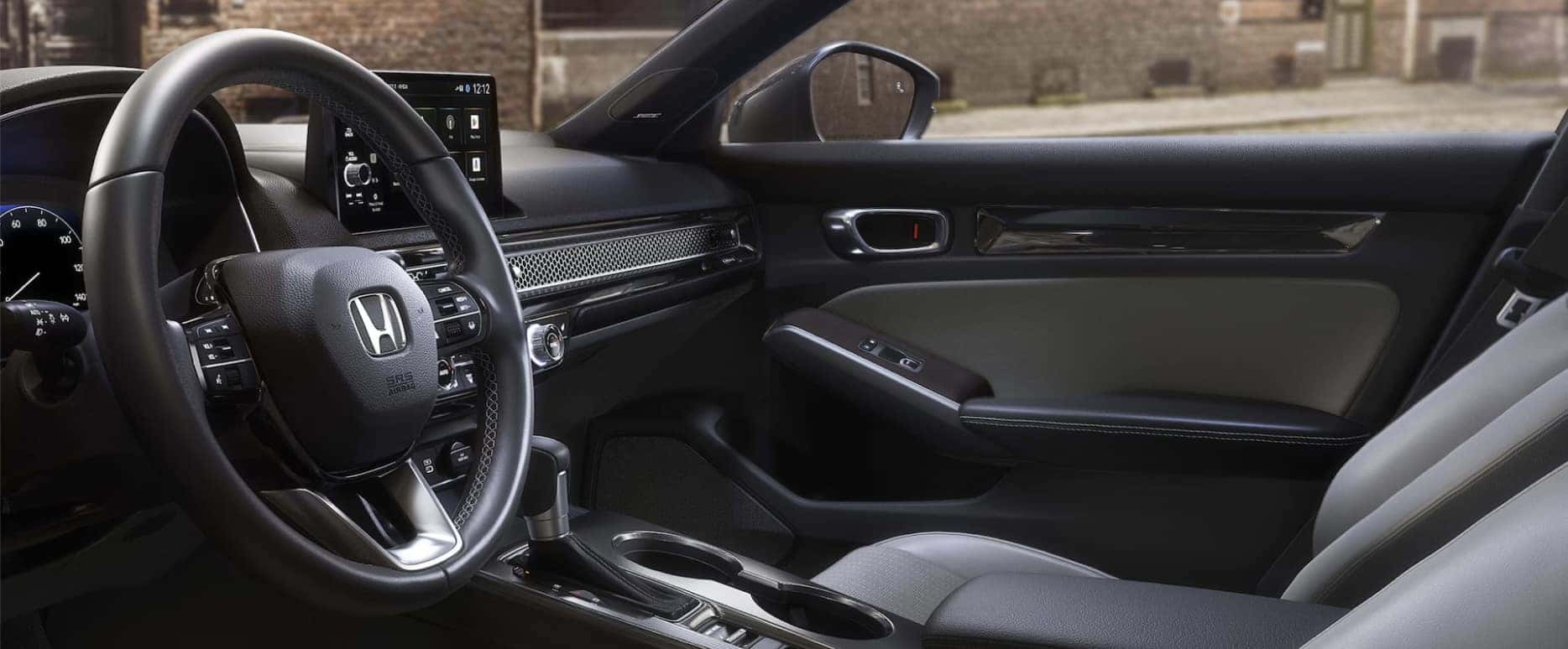 Interior of 2026 Honda Civic Hatchback for sale near New Orleans, LA