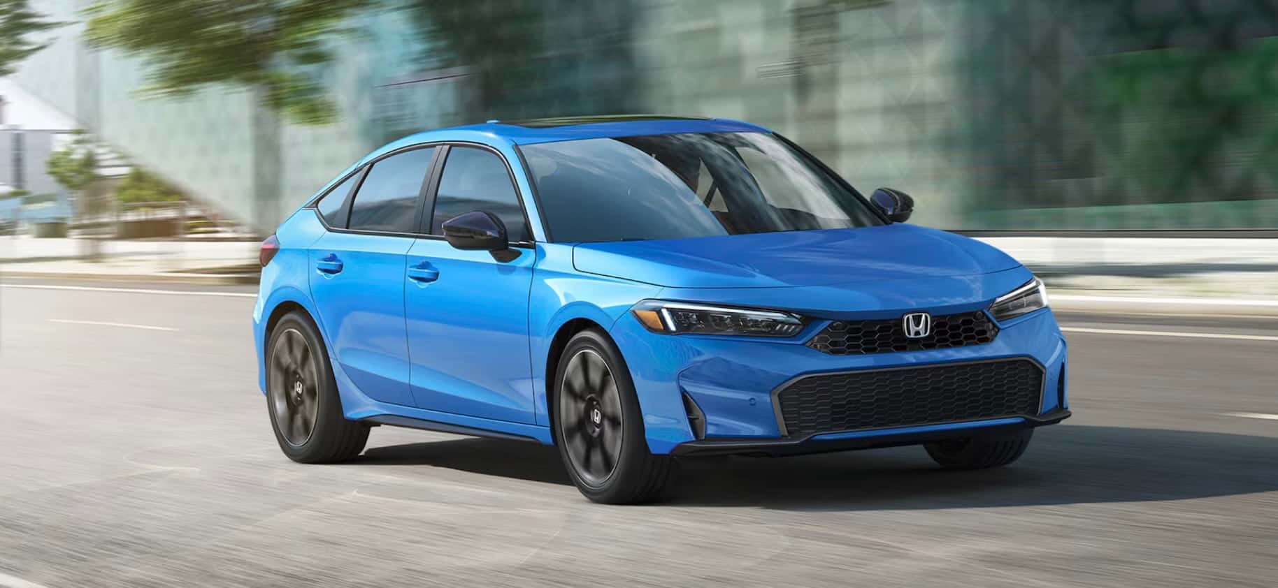 New blue 2026 Honda Civic Hatchback for sale in Covington, LA