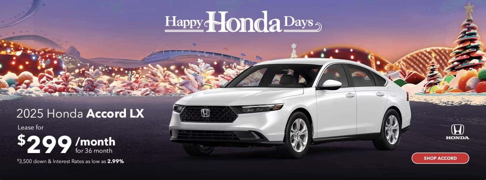 2025 Honda Accord LX Black Friday deal in Covington, LA