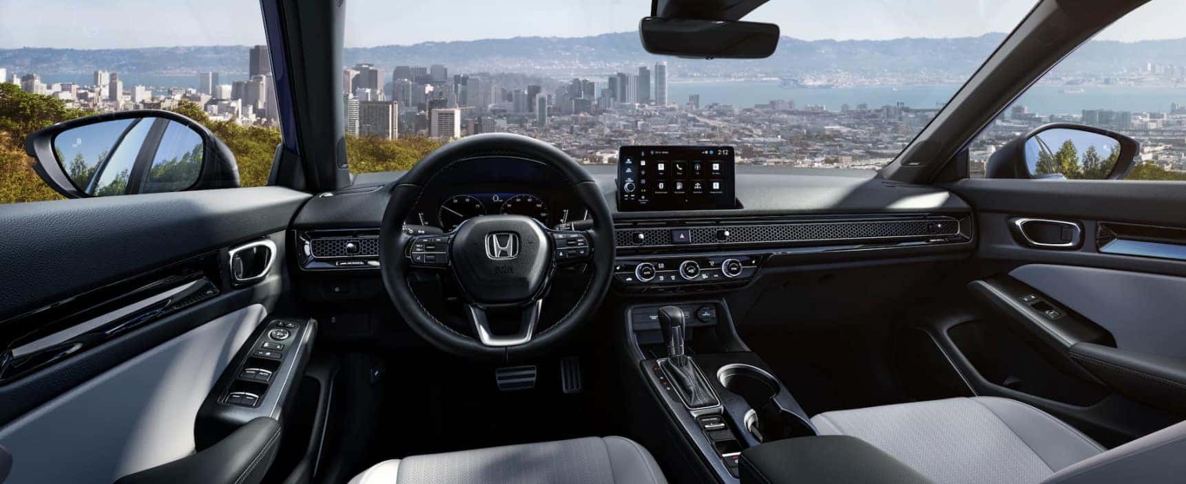 Front interior of 2026 Honda Civic Sedan near New Orleans, LA