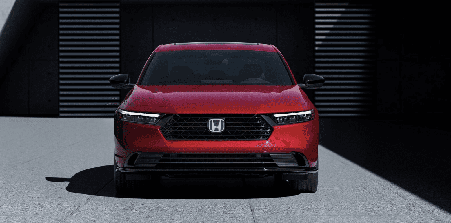 Grille of new red 2026 Honda Accord for sale near Slidell, LA