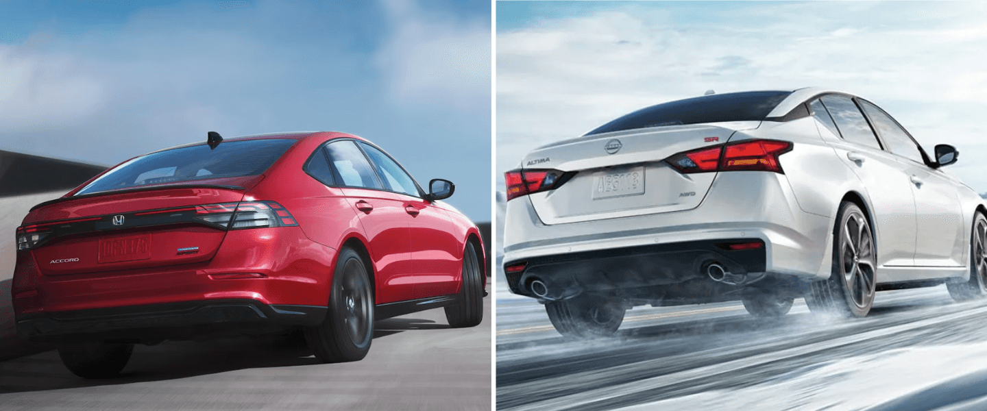 Honda Accord vs. Nissan Altima Back