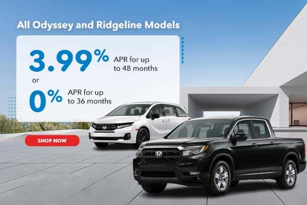All Odyssey and Ridgeline Models