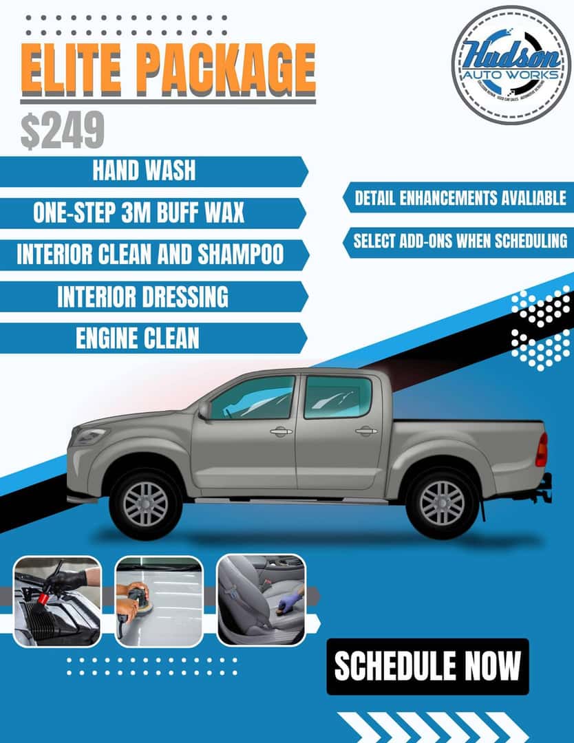 Detail Center Hudson Autoworks Greensboro, NC