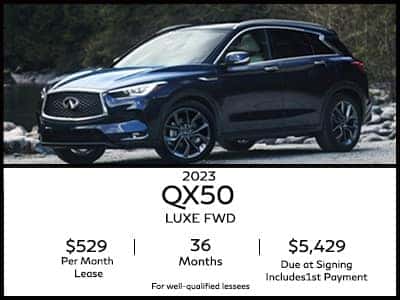 2023 QX50 Lease Offer